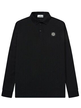Stone Island Black Long Sleeve Shirt
